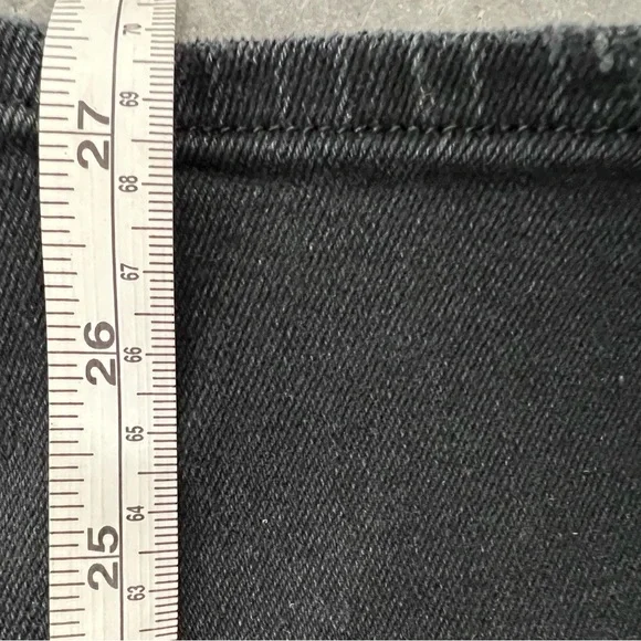 NWT $195 Hudson Rosie Wide Leg Ankle  Jean - Ash Black - Picture 7 of 11